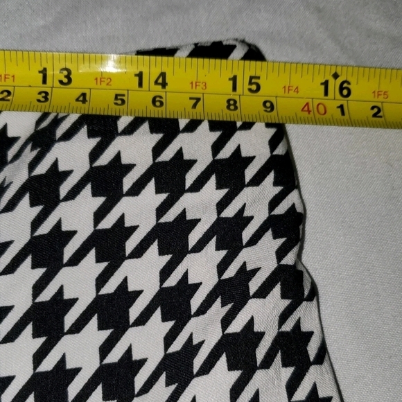 Jules & Leopold Black and White Wide Leg Pants - Picture 9 of 10